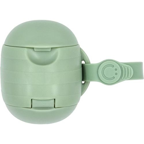Ubbi On-The-Go Dual Pacifier Holder, Keep's Baby's Binkies Clean and Accessible, Portable for Travel, Diaper Bag Accessory Must Have for Newborns, Sage Green