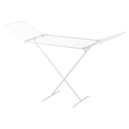 MULIG Drying rack, indoor/outdoor - white
