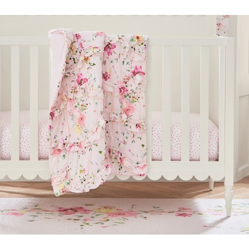 Monique Lhuillier Jolie Baby Quilt | Pottery Barn Kids