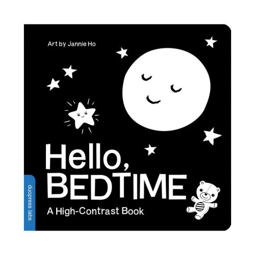 Hello, Bedtime - (high-contrast Books) By Duopress Labs (board Book)