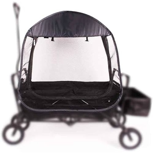 BESTEN Pop Up Mosquito Net Canopy for Kids Push Pull Wagon Cart (No Wagon Included)
