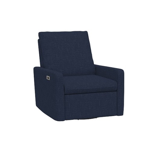 Paxton Small Spaces Swivel Glider Recliner | Pottery Barn Kids