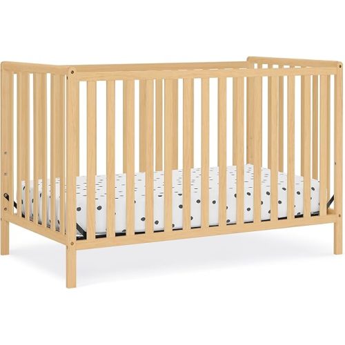 Delta Children Heartland 4-in-1 Convertible Crib, Natural