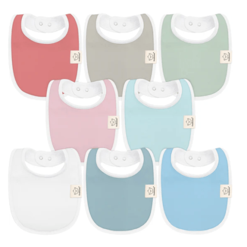 8-Pack Urban Drool Bibs