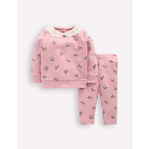 Sweatshirt Play Set-PInk Floral