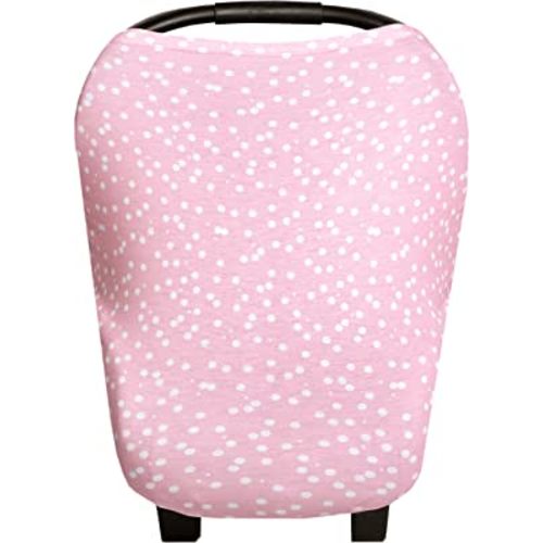 Copper Pearl Multi-Use Cover: Car Seat Covers, Nursing Cover, and Stroller Cover for Sun - Stretchy Fabric, All-Season Use, Stylish Designs, Easy Access for Moms - Lucy