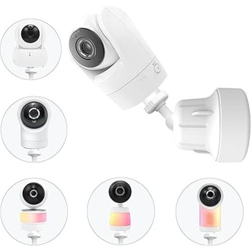 Adjustable Baby Monitor Wall Mount Stand Holder Compatible with VTech VM924/ 901/928HD/5263/5755 /5764HD /7764HD/5766/5263/BM5254/ Leapfrog LF920HD/RM7768HD/LF815HD/LF1726FHD /LF2413 Camera