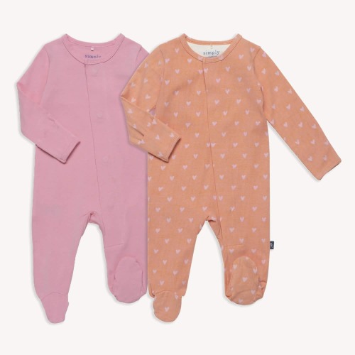 Magnetic Me - sweetheart cloudstretch™ magnetic footies | 2 set