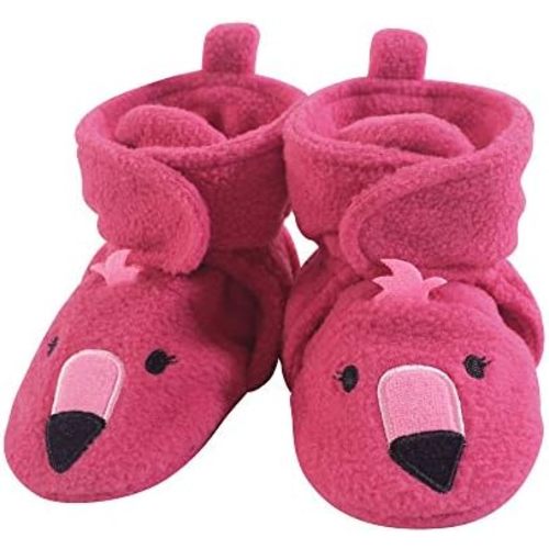 Hudson Baby Unisex-Child Cozy Fleece Booties Winter Accessory Set