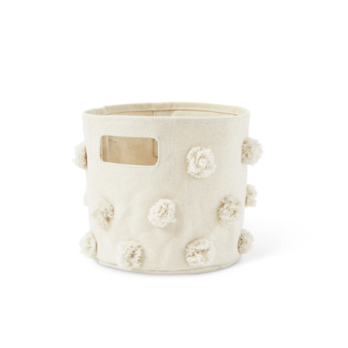Pom Pom Basket - Mini in Natural