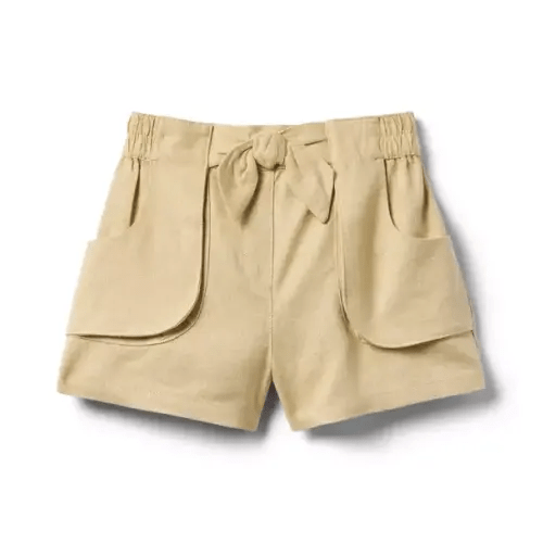 Girl Wheat Field The Bow Cargo Short by Janie and Jack