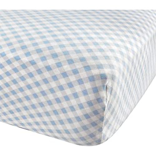 Amazon.com : Abstract Cotton Crib Sheets - Fitted Crib Sheet for Standard Crib Mattress - Ultra Soft Crib Sheets for Boys Girls Baby - Universal - Snug Fitted - Cotton - 28"x52" (Blue Checkered) : Baby
