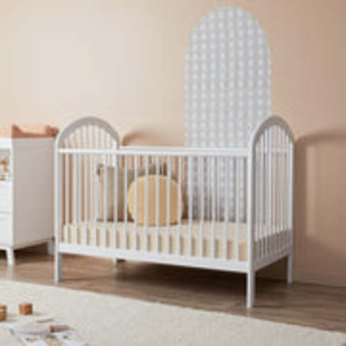 Archie Cot - White | Grows with Your Child | Mocka