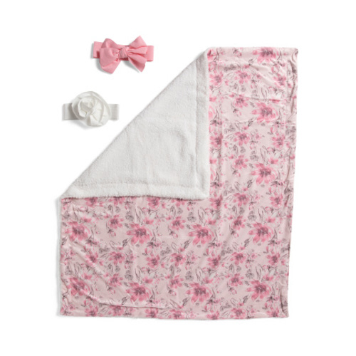 3pc Floral Swaddle And Headband Set | Baby Gear & Essentials | Marshalls