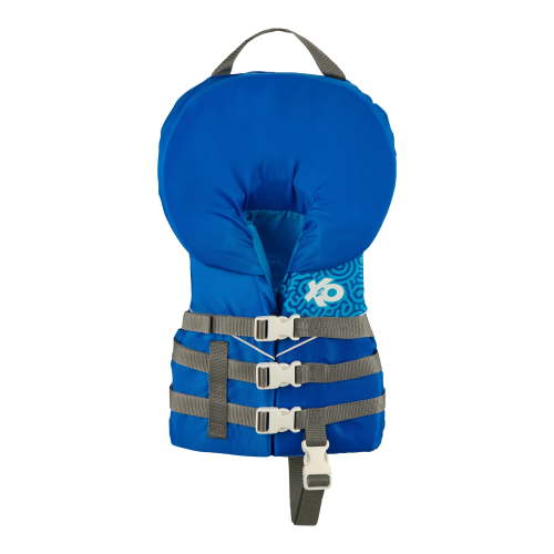 X2O Coast Guard Approved Baby Life Jacket, Infant Closed Sided Vest, Blue, 0-30 lbs