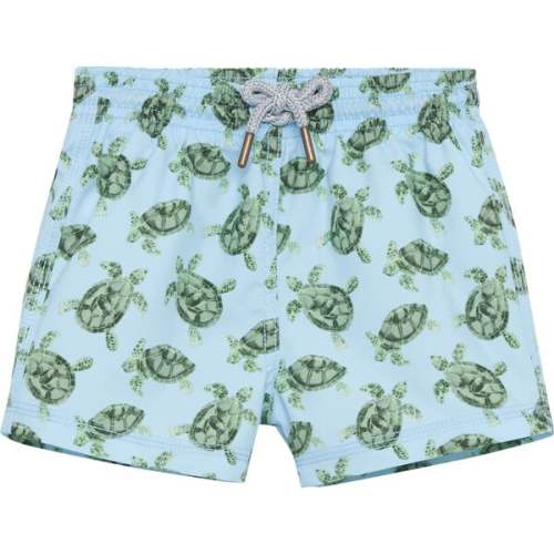 Baby Turtle Swimshort, Blue And Turtle - Trotters London | Maisonette