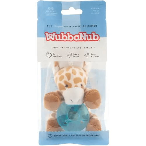 Wubbanub Infant Pacifier - Giraffe