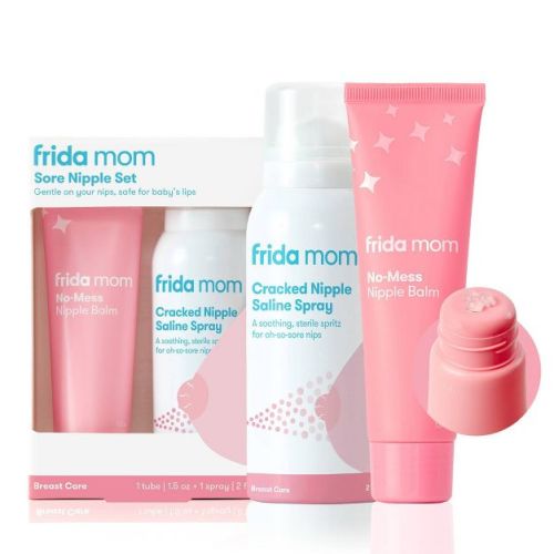 Frida Mom Breastfeeding Sore Nipple Set - 3.5oz/2pk