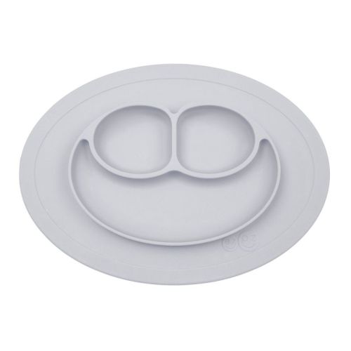 ezpz Mini Mat Plate, Color: Pewter