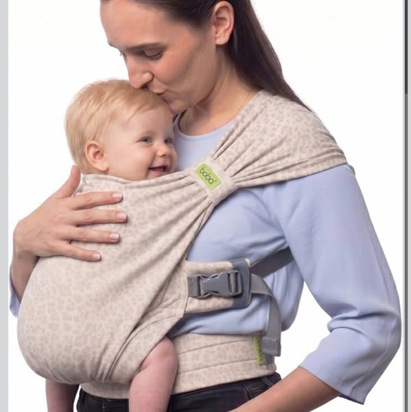 Boba Bliss Pre-Wrapped Baby Wrap Carrier, Newborn Sling