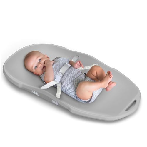 Baby Changing Pad, Soft & Wipe-Clean Changing Pad with Strap, EVA Waterproof Changing Table Pads for Dresser Top, Non-Slip Bottom, Lightweight, 30”×16”