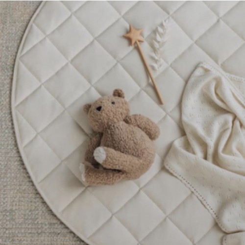 Gathre Ivory Circle Quilted Mini Mat