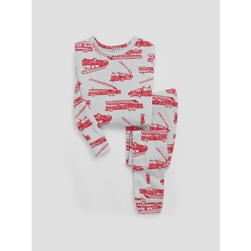 babyGap 100% Organic Cotton Fire Truck PJ Set