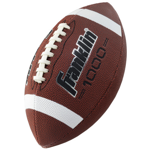 Franklin Sports Junior Size Football - Grip-Rite 1000, Brown