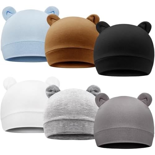 Newborn Baby Hat Infant Beanie Caps Soft Cotton Toddler Hats Newborn Hospital Hat for Baby Boy Girl Kid