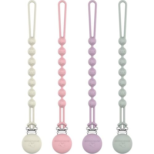 Cuddle Campus Silicone Pacifier Clip Holder (0-6m)