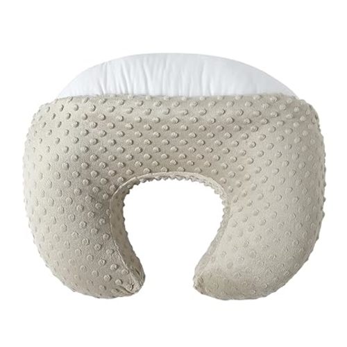 Nursing Pillow with Nursing Pillow Cover Set for Breastfeeding Moms, Ultra-Soft Nursing Pillows for Infant Newborn Baby Boy Girl (Tidal Foam)