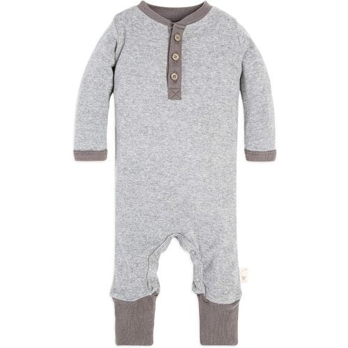 Burt's Bees Baby Boys' 100% Organic One-Piece Long Sleeve Coverall