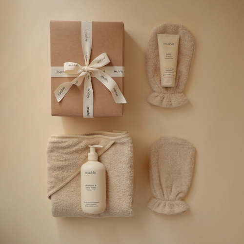 Mushie Baby Bath Time Gift Set