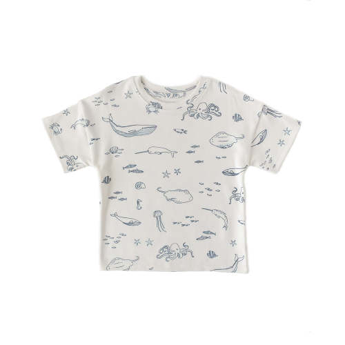 Dropped Shoulder Short Sleeve T-Shirt