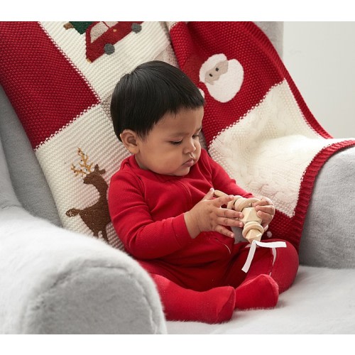 Holiday Heirloom Baby Blanket