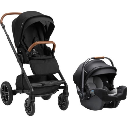 Nuna MIXX™ NEXT Stroller & PIPA™ RX Car Seat Travel System, Caviar