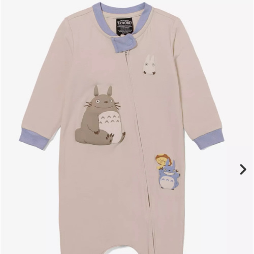 Studio Ghibli® My Neighbor Totoro Zipped Infant One-Piece | BoxLunch