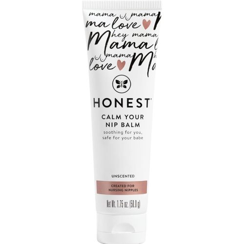The Honest Company Honest Mama Calm Your Nip Balm | Nourishing + Soothing Nipple Cream for Nursing | Naturally Derived + Safe for Sensitive Skin | 1.75 fl oz