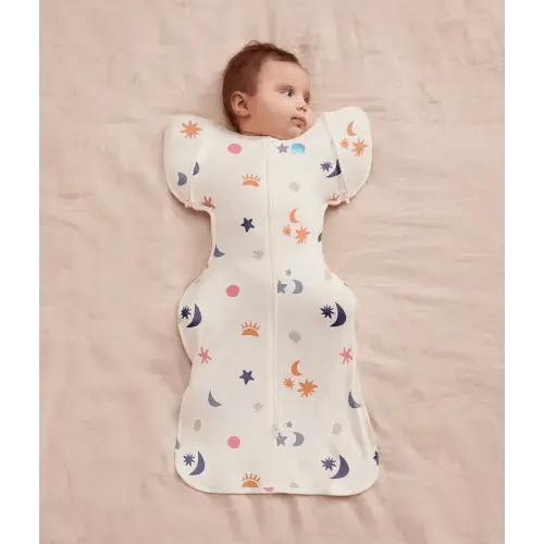 Swaddle Up™ Transition Bag 1.0 TOG Organic Cotton Buff Lunar