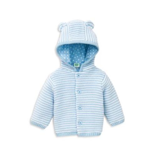 Boys' Striped Hooded Cardigan - Baby