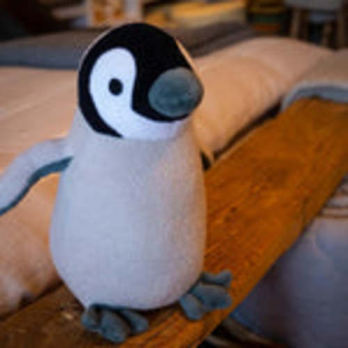Adult Penguin Plush – 100% Organic Cotton Plush