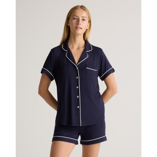Bamboo Jersey Short Sleeve Pajama Set