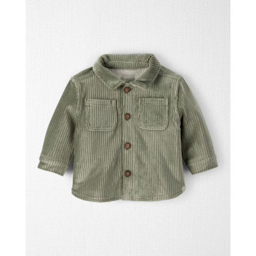 Baby Boy Recycled Sherpa Velvety Corduroy Jacket - Little Planet | Carter's