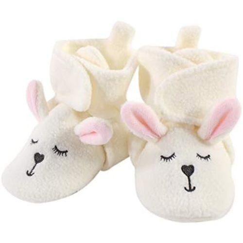 Hudson Baby Unisex-Child Cozy Fleece Booties Winter Accessory Set