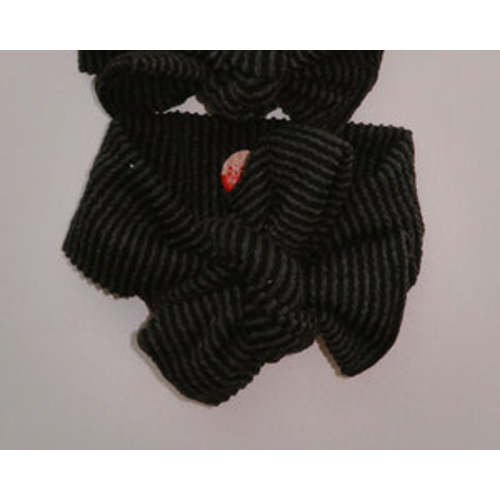 *RESTOCK*Oversized Bow Black Wavy Ribbed Tie On Headwrap – Bloom Headwraps