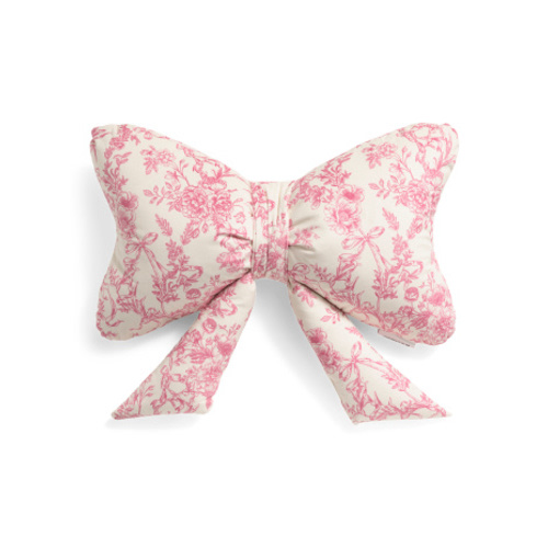 14x24 Toile Bow Pillow | Throw Pillows | Marshalls