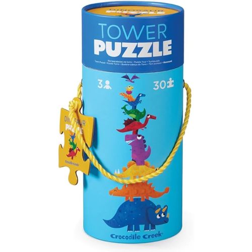 30 Pc Tower Puzzle/Dinosaur