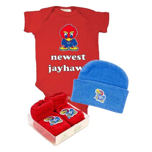 Kansas Jayhawks Baby Gift Set