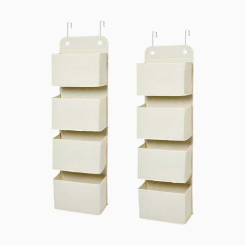 Sprucely Over the Door Storage Organizer (2 Pack) - Oat