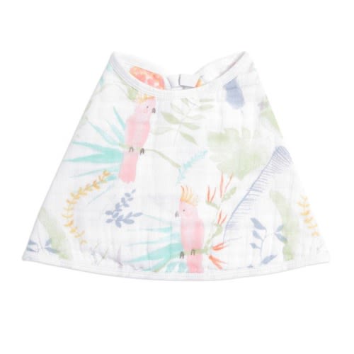 Aden & Anais cotton muslin burpy bib - Tropicalia